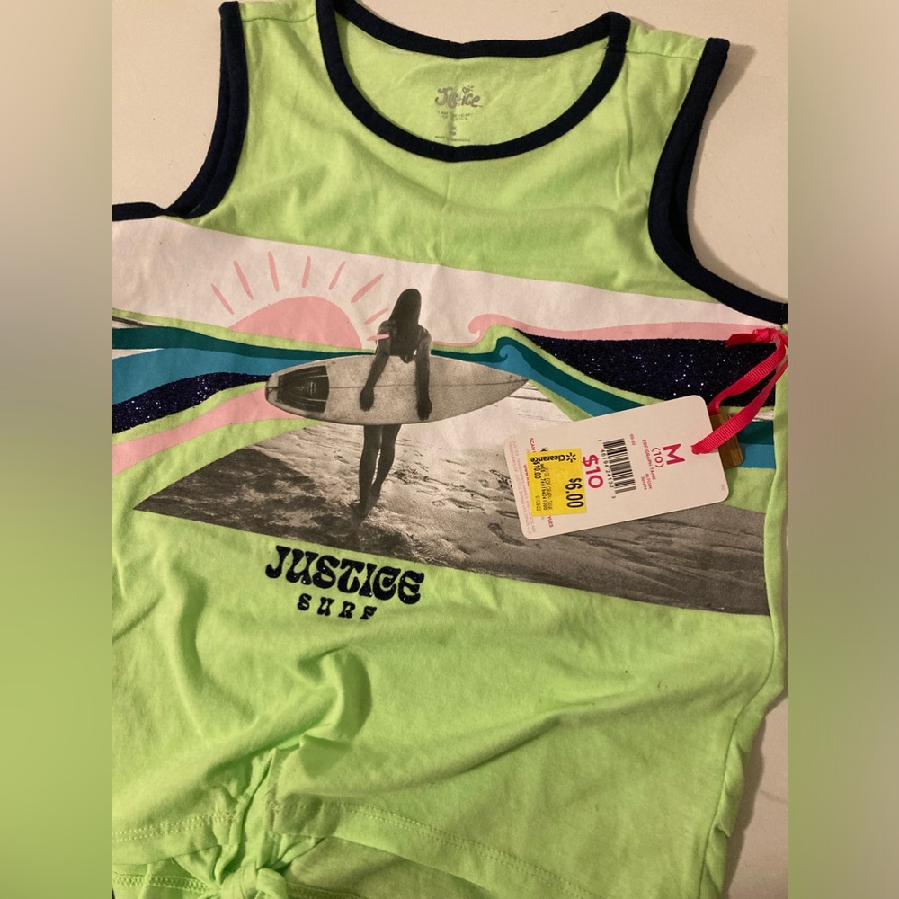 Size M Justice tank